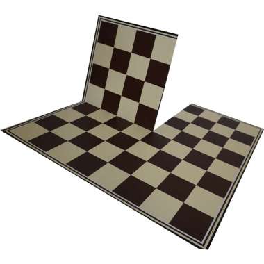 Paket Bidak Catur Plastik + Papan Catur Lipat 4 / 8 Standar Percasi Papan Lipat 4