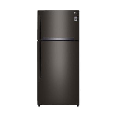 LG GNH602HXHU Kulkas 2 Pintu - Black [Khusus Jadetabek] Hitam