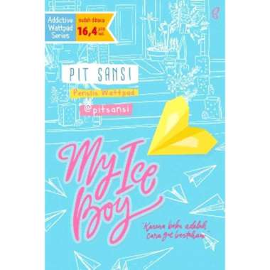 Buku Novel : My Ice Boy - Pit Sansi - Mizan