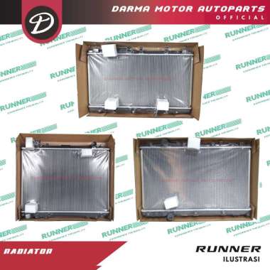 RADIATOR TOYOTA STARLET KAPSUL EP80 EP91 MANUAL MT RUNNER TOY010118