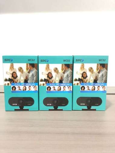 WEBCAM SPC WC02 1080HD- 2MP FULL HD WEBCAM SPC WC 02 ORIGINAL 100 % Multicolor