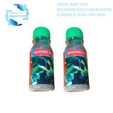 Pelet ikan burayak QIANA BABY FISH pakan ikan cupang pelet ikan hias