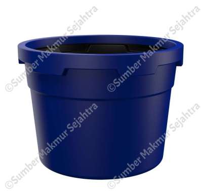 Pot Tanaman / Pot Bunga Plastik Besar Penguin 150 Liter - POT 150 biru tua
