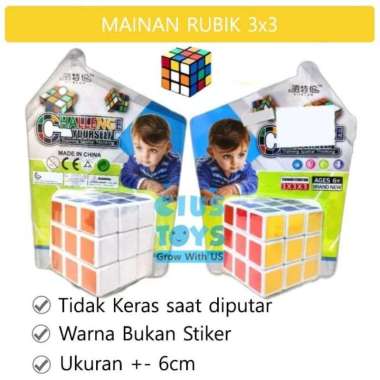 Rubik 3X3 | Mainan Edukasi Rubik