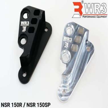 Bracket Kaliper Depan 4P1P Honda NSR 150R 150SP WR3 Silver