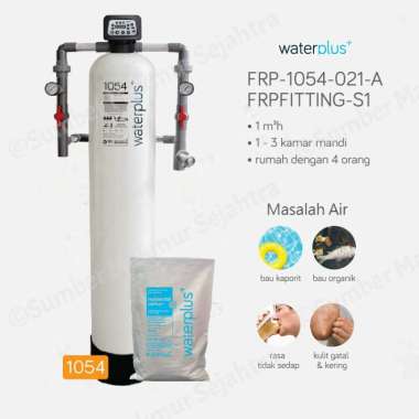 Waterplus Filter Air FRP 1054 Residential Carbon Automatic