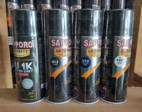Paket Sapporo Ultimate X93 Xirallic Blue 4 Step C82 Doff B22 PU1K