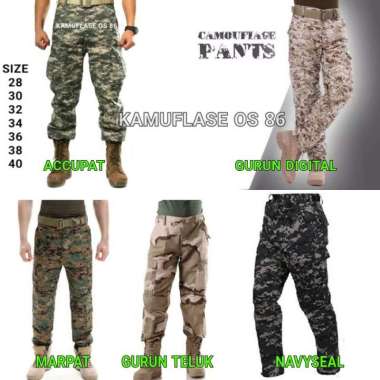 Celana Panjang PDL marpat / Navy / Gurun / Accupat GURUN TELUK - 28