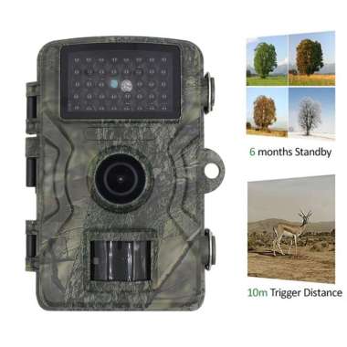 Home Security Video Camera 16GB Trail IR Outdoor Motion Activated Anti Theft 