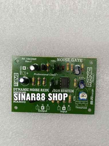 KIT RAKITAN AUDIO PENGHILANG NOISE/DESIS DINAMIC NOICE REDUCTION SYSTEM - DNRS RANIC 638 RANGKAIAN