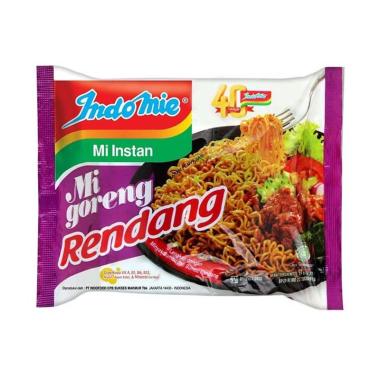 indomie rendang pedas goreng mie instant 91 g kemasan bungkus