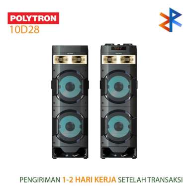Speaker Active Polytron PAS 10D28 / PAS 10 D 28 / PAS10D28 Free Ongkir