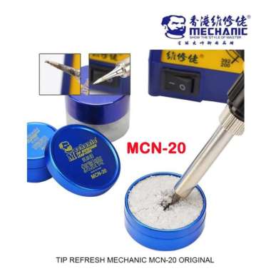 MECHANIC MCN-20 TIP REFRESH / PEMBERSIH MATA SOLDER ORIGINAL biru