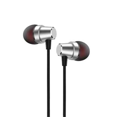 Handsfree V-GeN VEP1-21 Wired Earphone Headset Stereo Sound VGEN Silver