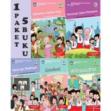 Buku Paket Tematik Kelas 6 Semester 1 SD (Tema 1-5)