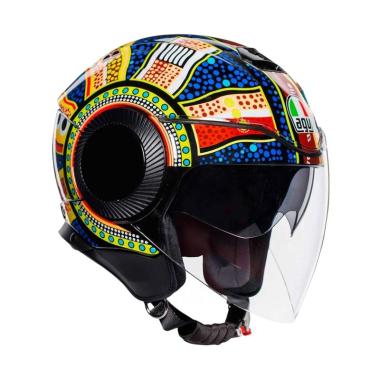 Helm agv half face original