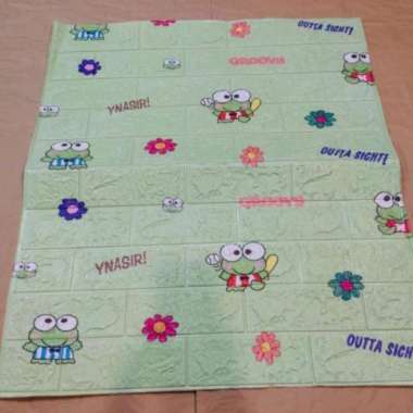 Wallpaper Foam Karakter Doraemon/Lol/Hello Kitty/Keropi/Litte Pony  Keropi