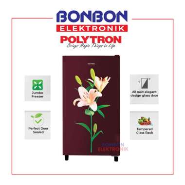Polytron Kulkas 1 Pintu 150L PRB-157R / PRB 157 R / PRB157 / PRB157R