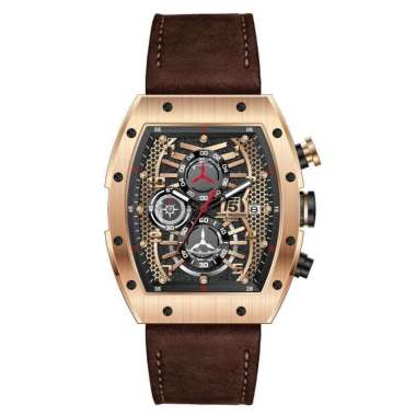 ORIGINAL T5 H3720 original jam tangan pria T5 3720 analog Rosegold merah