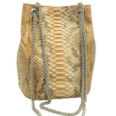 Tas Wanita/Kulit Ular/Holy Serut Gold