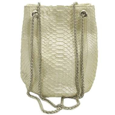 Tas Wanita/Kulit Ular/Holy Serut Putih