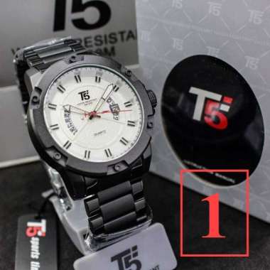 ORIGINAL Jam Tangan Pria T5 H3569 original stainless date bergaransi