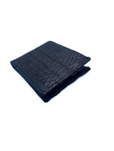 Dompet Pria Kulit Ular Asli Hitam