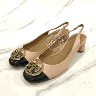 tory burch open toe pumps