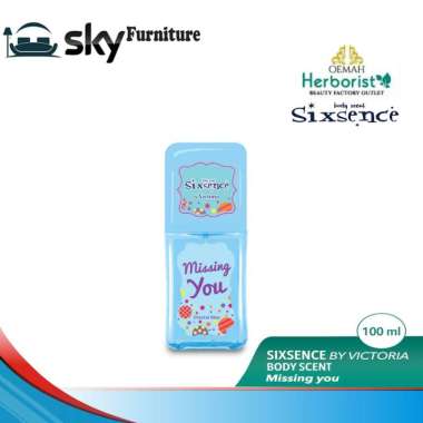 Sixsence Sixteen Kpop Body Scent Parfum by Victoria 100ml ROMANTIC PINK