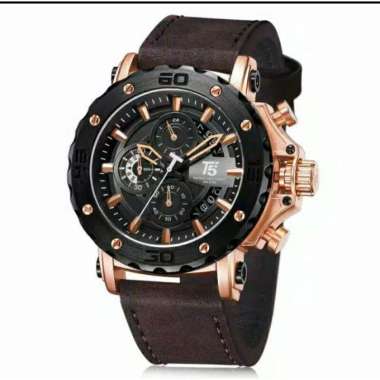 ORIGINAL T5 H 3641 original garansi  jam tangan pria T5 H3641 Black Rosegold