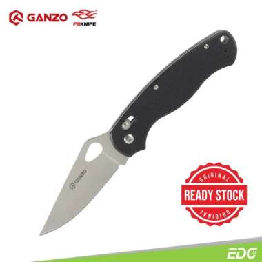 Ganzo G729-BK 440C Steel G10 Black Survival Camping Tools