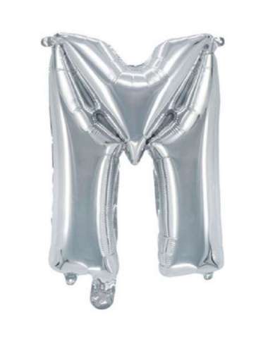 OEM ONE-C390 Ballon Foil Abjad Alphabet Polos Silver A-Z Balon Foil Angka 0-9 / Balon Foil Huruf Abj