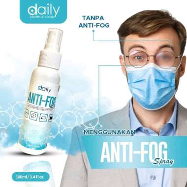 Daily Cairan Pembersih Kacamata Anti Kabut atau Fog 100ml