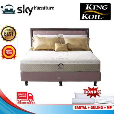 1 Set Kasur Springbed KING KOIL (Duke) Kasur Full set New Edition 180 x 200