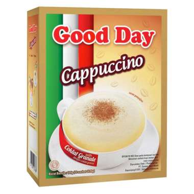 Promo Harga Good Day Cappuccino per 5 sachet 25 gr - Blibli