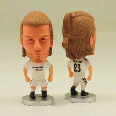 Soccerwe Soccer Football David Beckham Real Madrid Action Figure