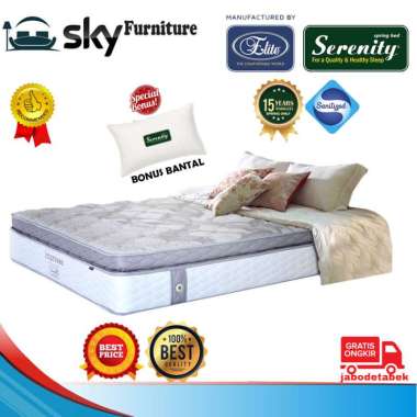Hanya Kasur Serenity Springbed ( Impressa Pocked Spring ) by Elite 180 x 200