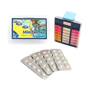 Lovibond Minitester CL/PH Pool Test Kit Kolam Renang White