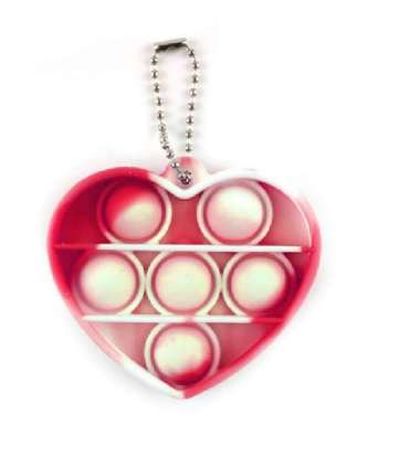 Pop It Tiktok Keychain Push Pop Toys Sensory Fidget Educational Toys