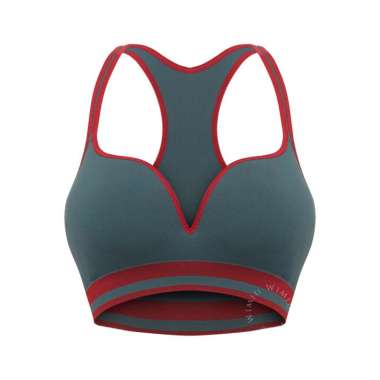 Wimiu Sport Bra BH Sport BH Wanita Pakaian Dalam Wanita 100033 Green M