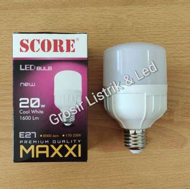 Score Maxxi Lampu Led Jumbo 20W