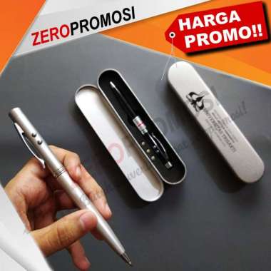 Souvenir Mewah Pulpen Laser 3IN1 Kotak Kaleng Custom Logo