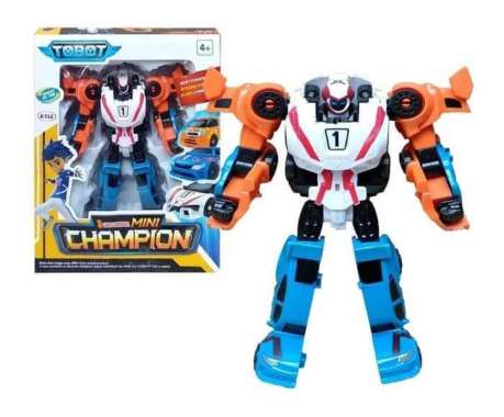 Robot Tobot Mini Champion | Robot Car Champion | Robot Mobil 100 % ORIGINAL