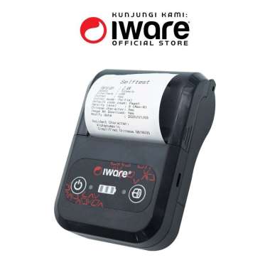 Iware MOBILE PRINTER BLUETOOTH THERMAL STRUK KASIR/PPOB 58MM IWARE-58BC