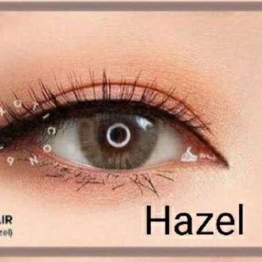 Softlens Love Affair BY EXOTICON Normal/Minus(S.D -6.00) Made In Korea HAZEL MINUS