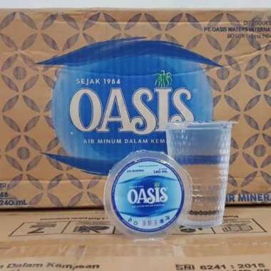 Oasis 240 Ml - Oasis Gelas 1 Dus