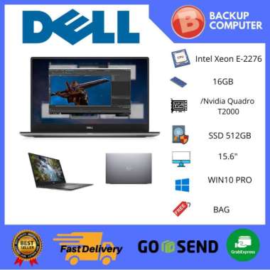 Dell Precision 5540 Laptop - Intel Core i7, 16GB RAM, SSD 512GB, 15.6" FHD