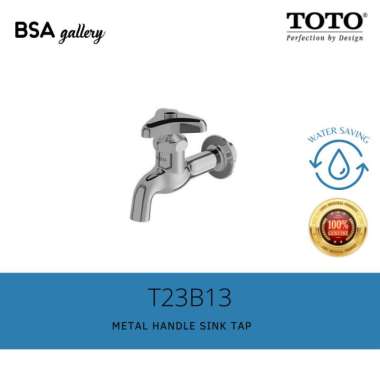 KERAN TEMBOK TOTO T23B13 / KRAN TAMAN TOTO ORIGINAL / KRAN AIR TEMBOK