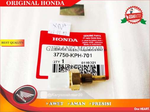 SENSOR ASSY THERMOSTAT OIL BEAT FI BEAT POP ORI HONDA 37750-KPH-701