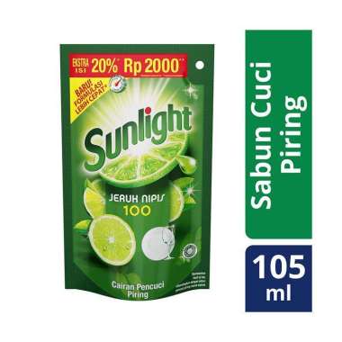 Promo Harga Sunlight Pencuci Piring Jeruk Nipis 100 105 ml - Blibli